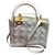 LADY DIOR White Patent leather  ref.126866