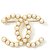 Chanel LARGE CC PEARLS Golden Metal  ref.126932