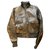Mac Douglas Leather coat Brown  ref.127019