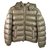 Moncler Nova Gaston Giubbotto Taupe Puffer casaco com capuz para 12anos ou 152CM ALTURA Poliéster  ref.127030