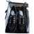Chanel Black lace-up espadrille shoes EU37.5 Cloth  ref.127036