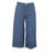 Comptoir Des Cotonniers Pantalon recortado Azul marino Algodón  ref.127055
