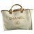 Chanel Deauville Toile Jaune  ref.127187