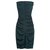 CARMEN MARCH drapiertes Kleid Marineblau Polyester  ref.127294