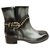 Salvatore Ferragamo Salvatore Feragamo boots model Nolas mint condition Grey Patent leather  ref.127298