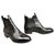 Louis Vuitton botas uniformes nueva condición Negro Cuero  ref.127302