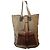 Delvaux Kangaroo Tasche Bronze exotisches Leder