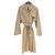 Hermès Trench coats Beige Cotton Polyurethane  ref.127327
