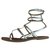 Isabel Marant Sandals Silvery Leather  ref.127347