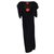 Vivienne Westwood Red Label Animal Amber Dress Black Viscose Rayon  ref.127410