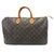 Louis Vuitton Speedy 40 Monogram Brown Leather  ref.127417