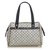 Louis Vuitton Gray Mini Lin Josephine PM Grigio Pelle Cotone Panno  ref.127500