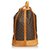 Randonnee Louis Vuitton Brown Monogram Randonnée GM Cuir Toile Marron  ref.127514