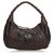 Fendi Brown Leather Spy Hobo Bag Dark brown  ref.127518