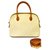 Céline Vintage Shoulder Bag White Leather  ref.127682