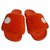 Marc by Marc Jacobs Sandals Orange Coral Fur  ref.127741