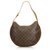 Louis Vuitton Brown Monogram Croissant GM Leather Cloth  ref.127805