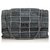 Borsa a tracolla patchwork in rieletto grigio Chanel Svezia Pelle  ref.127831