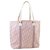 Dior Trotter-Einkaufstasche Pink Leinwand  ref.127862