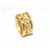 Autre Marque Anel de ouro 18k com marca d'água Dourado Ouro amarelo  ref.127897