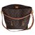 Louis Vuitton Melie Dunkelbraun Leinwand  ref.127947