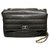 Chanel Vintage Shoulder Bag Black Leather  ref.127956