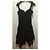 Diane Von Furstenberg DvF Nelly vestido asimétrico de seda. Negro - vista 4