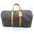 Louis Vuitton keepall 55 Monogram Brown Leather  ref.128088