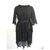 Manoush Dresses Black Linen  ref.128179