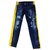 Philipp Plein Jeans im Boyfriend-Stil Blau Baumwolle  ref.128215