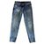 Philipp Plein Jeans estilo de namorado Azul Algodão  ref.128218