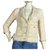Zara Cream tweed jacket  ref.128226