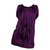 Diane Von Furstenberg Purple silk top  ref.128229