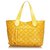 Louis Vuitton Yellow Cabas Ipanema GM Cuir Toile Tissu Jaune  ref.128244
