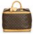 Louis Vuitton Brown Monogram Cruiser 40 Leather Cloth  ref.128248
