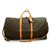 Louis Vuitton Keepall Bandouliere 60 Brown Cloth  ref.128282