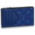 Cartera nueva Louis Vuitton Azul Cuero  ref.128362