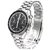 Omega Silver Stainless Steel Speedmaster Reduced II Automatic Watch 3539.50.00 Black Silvery Metal  ref.128421