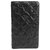 Chanel Portefeuille long Icon en cuir noir  ref.128436