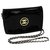 Chanel Black Patent Make-Up Line Wallet On Chain Leather Patent leather  ref.128438