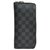 Louis Vuitton Black Damier Graphite Vertical Zippy Wallet Grey Leather Cloth  ref.128440
