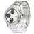 Reloj automático Omega Silver de acero inoxidable Speedmaster Date 3211.31 Negro Plata Metal  ref.128442