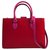 Gucci Linea A Leather - Cartable Rouge Cuir Veau façon poulain Rose  ref.128449