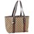 Gucci Sherry Line GG Tote Bag Brown Cloth  ref.128459
