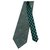 Gianni Versace Ties Dark green Silk  ref.128491