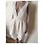 Autre Marque H&M Kleid creme aus Polyester Größe 42 - Ansicht 3