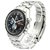 Omega Silver Edelstahl Speedmaster Professional Moonwatch mechanische Uhr 3577.50 Schwarz Silber Metall  ref.128616