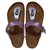 Birkenstock Sandals Purple Leather Synthetic  ref.128698