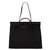 Hermès BAG HERMES HERBAG 38 black leather and canvas, new condition! Cloth  ref.128702