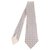 Hermès Corbata de seda con estampado geométrico de Hermes en excelentes condiciones. Negro Blanco  ref.128783